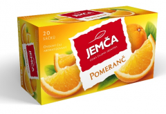 Jemča Pomeranč ovocný čaj 20*2g