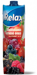 Relax multivitamin červené ovoce 25% 1l