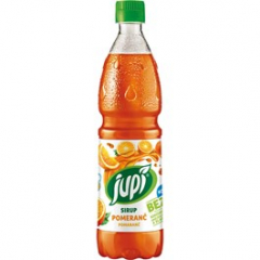 Sirup Jupí pomeranč 700ml pet /6ks