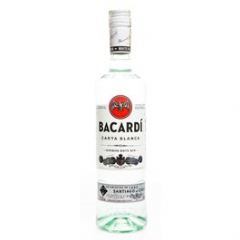 Bacardi Carta Blanca rum 37,5% 700ml