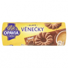 Opavia Zlaté věnečky kakaové 150g