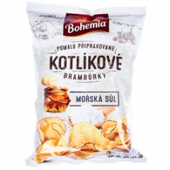 Bohemia Kotlíkové mořská sůl 120g