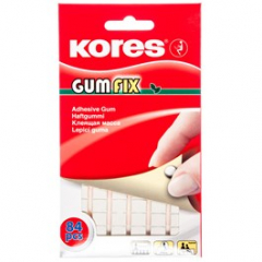 Lepící guma Gumfix Kores 50g 84 čtverečků