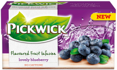 Pickwick Borůvka Flavoured Fruit Infusion Lovely Blueberry 20x2g