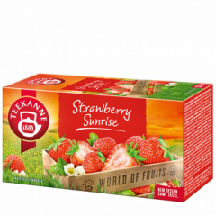 Teekanne Čaj Strawberry Sunrise šťavnatá jahoda 20x2,5g