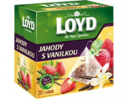 Loyd čaj jahody/vanilka pyramidový 20x2g