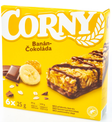 Corny Tyčinka banán+čokoláda 6x25g