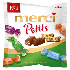 Merci Petits Crunch bonboniéra 125g