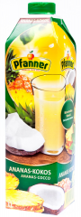 Pfanner Ananas-Kokos 25% nektar 1l