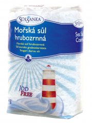 Solsanka mořská sůl hrubozrnná 1kg