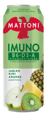 Mattoni Imuno Jablko, kiwi a ananas 4x500ml