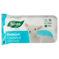 Tento Toaletní papír Balsam Coconut 3vrstvý 18m 16ks