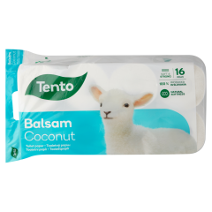 Tento Toaletní papír Balsam Coconut 3-vrstvý 18m 16ks