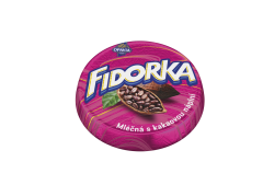 Opavia Fidorka mléčná s kakaovou náplní 30g