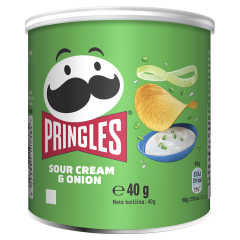 Pringles Smetana&Cibule chipsy 40g
