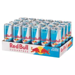 Red Bull Sugarfree energetický nápoj bez cukru 250ml plech / 24ks