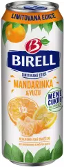 Birell Mandarinka/ Yuzu 500ml plech / 4ks