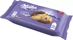 Milka Cookie Loop Sušenky s kousky čokolády 132g