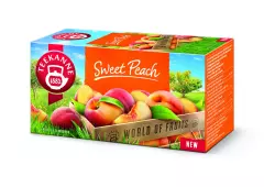 Teekanne Čaj World of Fruits Sweet Peach 20x2,25 g