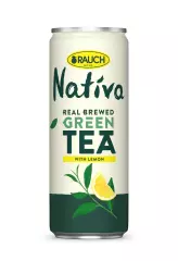 Rauch Nativa zelený čaj citron 330ml plech /24ks