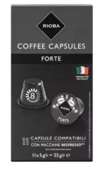 Rioba Espresso Forte 11x5g kapsle