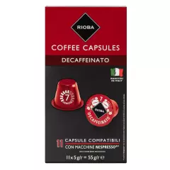 Rioba Espresso Decafeinato 11x5g kapsle