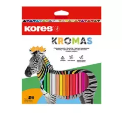 KORES Pastelky KROMAS 24 ks