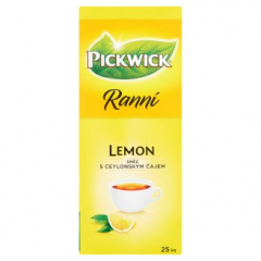 Pickwick Ranní S citronem směs s ceylonským čajem 25 x 1,75g