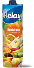 Relax Multivitamin 100% džus 1l