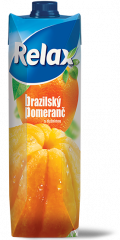 Relax Brazilský pomeranč s dužinou 1l
