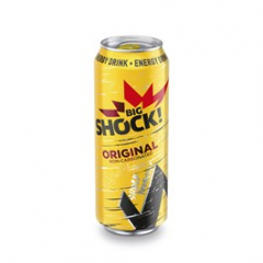 Big Shock! Original energetický nápoj 500ml plech / 6ks