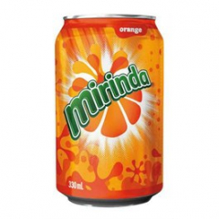 Mirinda Orange 0,33l plech /24ks