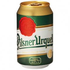 Pilsner Urquell pivo světlý ležák 330ml plech /24ks