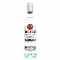 Bacardi Carta Blanca rum 37,5% 700ml
