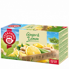Teekanne Ginger a Lemon ovocno-bylinný čaj 20x1,75g
