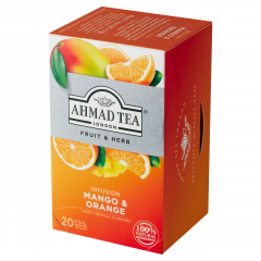 Ahmad Tea Fruit&Herb Infusion Ovocno-bylinná směs mango&pomeranč 20x2g