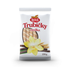 Brick Trubičky vanilka 150g