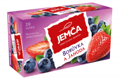 Jemča Borůvka a jahoda ovocný čaj 20*2g