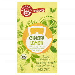 Teekanne Čaj Ginger/Lemon BIO 20x1,8g