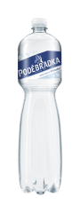 Poděbradka přírodní jemně perlivá 1,5l /6ks