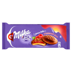 Milka Jaffa piškoty malinové, mléčná čokoláda 147g
