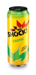 Big Shock! Exotic juicy energetický nápoj 500ml plech / 6ks