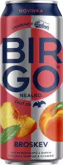 Birgo broskev 0,5l plech /4ks