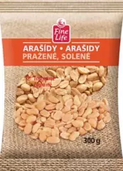 Arašídy pražené solené 300g