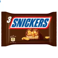 Snickers tyčinka 3pack 150g