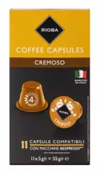 Rioba Espresso Cremoso 11x5g kapsle