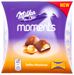 Milka Moments Mini Toffee Wholenut 97g