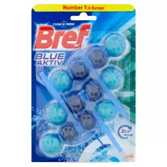 Bref WC Power Aktiv blok juicy lemon 3 x 50 g