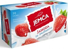 Jemča Jahody se smetanou ovocný čaj 20*2g