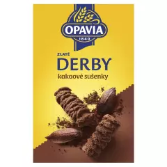 Opavia Zlaté Derby sušenky kakaové 220 g